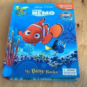 Disney Finding Nemo My Busy Books - Blue & Orange